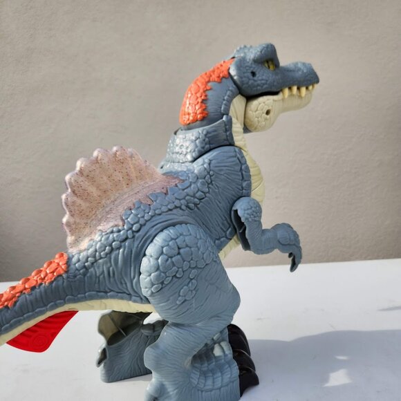 Fisher-Price Imaginext LARGE Jurassic World Dinosaur Spinosaurus Toy With Lights - Picture 6 of 12